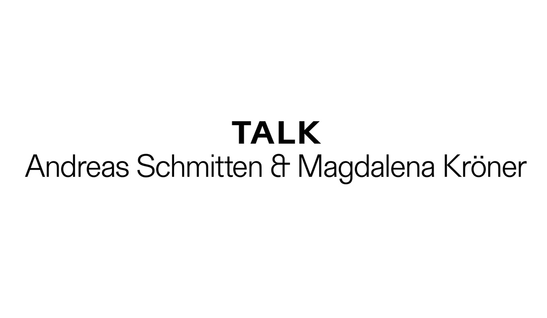 Talk Andreas Schmitten