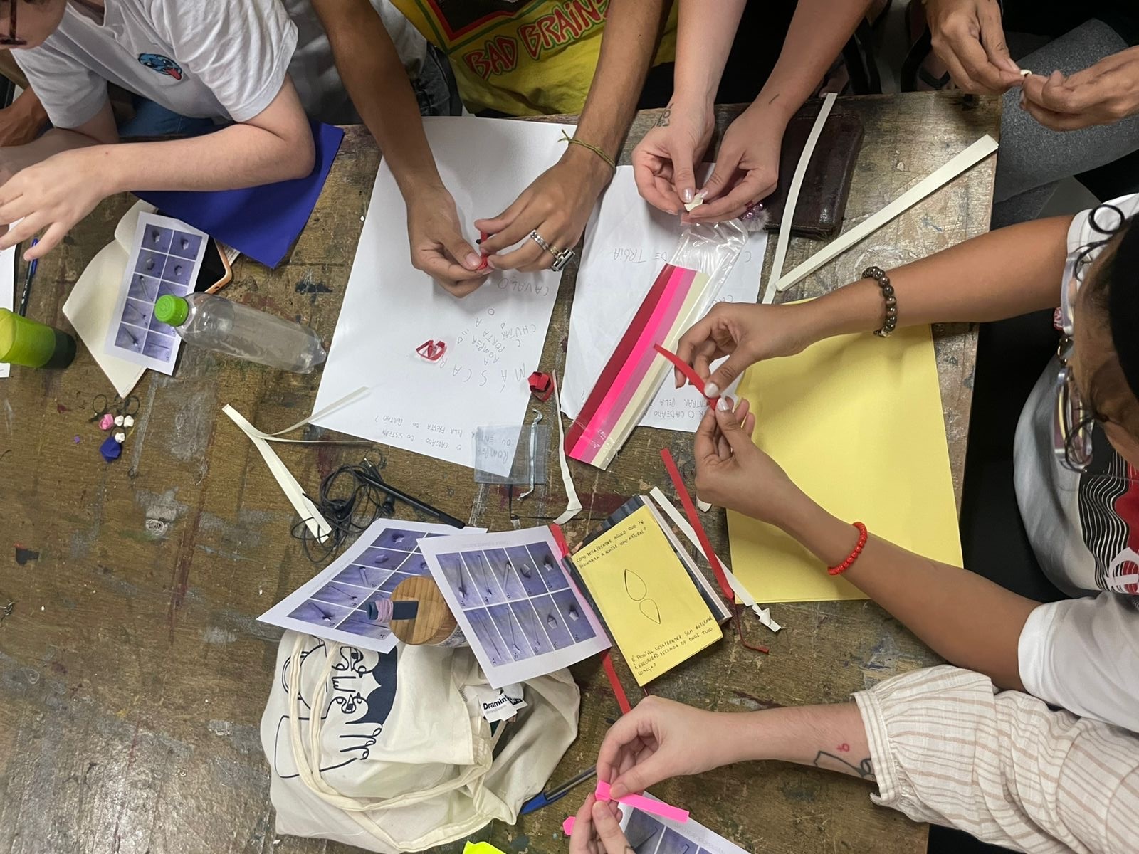 Workshop Paper Stars, Papiersterne mit Sonja Heim