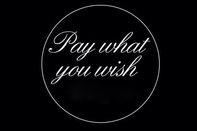 Pay what you wish